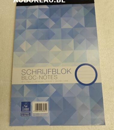 Bloc de cours A4 ligné