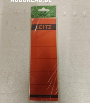 Pqts d'étiquettes LEITZ-Rouge