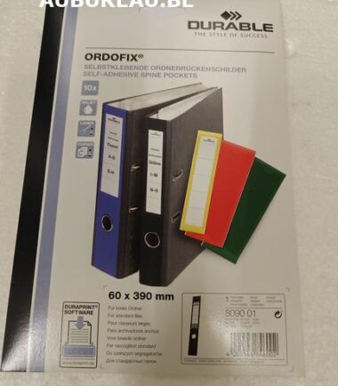 Etiquettes pour dos de classeurs avec étiquettes d’insertion
ORDOFIX®**-