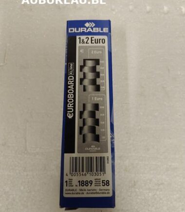 Rangement intermédiaire pour billets et
  huit compartiments pour toutes les pièces
  d'euros. DURABLE EUROBOARD XL-Line