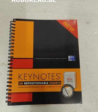 Cahier A5 Oxford quadrillé réf 01161