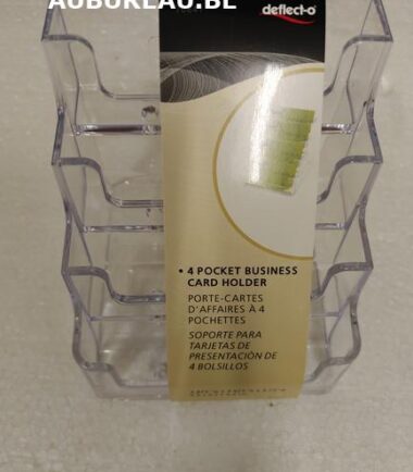 PORTE-CARTES
D'AFFAIRES À 4