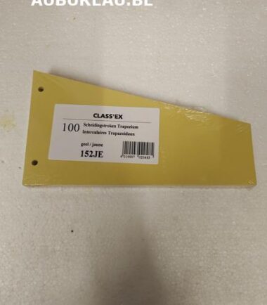 Pqt de 100 intercalaires trapèze