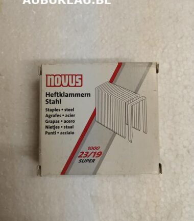 Bte de 1000 agrafes NOVUS 23/19