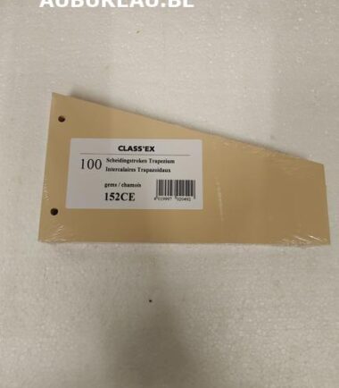 Pqt de 100 intercalaires trapèze