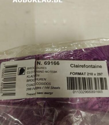 Cahiers Clairefontaine réf. 69166 format A4 - 288 pages - ligné