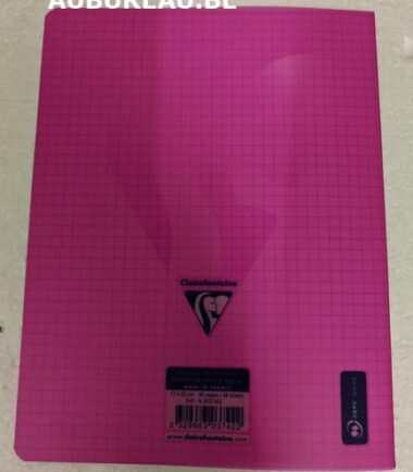 Cahier 17 x 22 cm quadrillé Clairfontaine