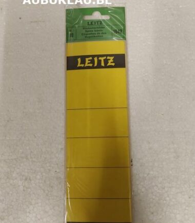 Pqts d'étiquettes LEITZ-Jaune