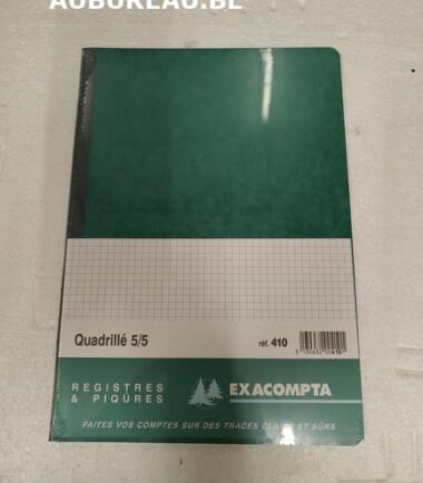 Quadrillé 5/5-REGISTRES & PIQÛRES
EXACOMPTA