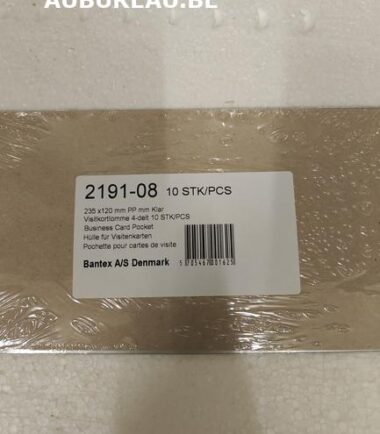 Pochette pour cartes de visite
2191-08 10 STK/PCS-