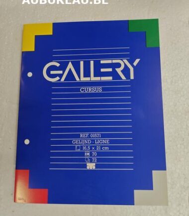 Bloc 16,5 x 21 cm ligné - 72 pages