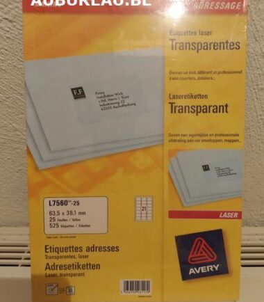 Bte d'étiquettes L7560™-25-