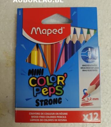 Boîte de 12 petits crayons de couleur Maped