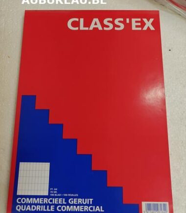 Bloc de cours A4 CLASS’EX - quadrillé commercial