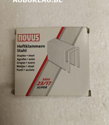 Bte de 1000 agrafes NOVUS 23/17
