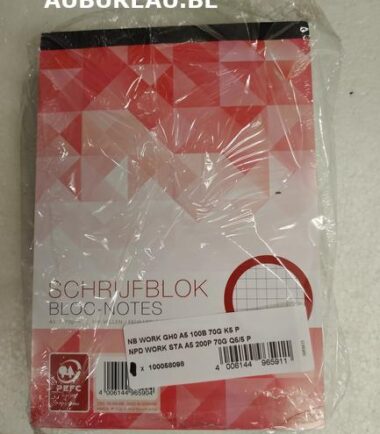 BLÒC-NOTES A5 70g/m² 100 / FEUILLES