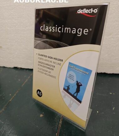 Support plexiglas A5 réf 47501