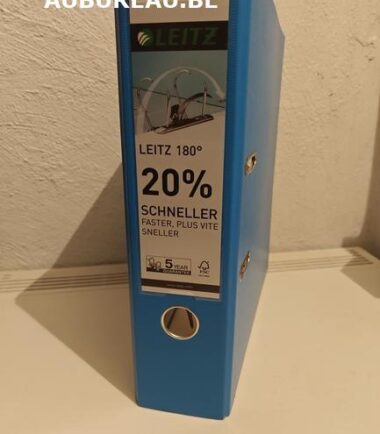 CLASSEUR À LEVIER DOS DE 8,5 CM, bleu