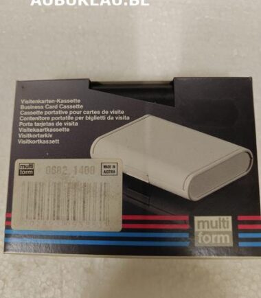 Cassette portative pour cartes de visite