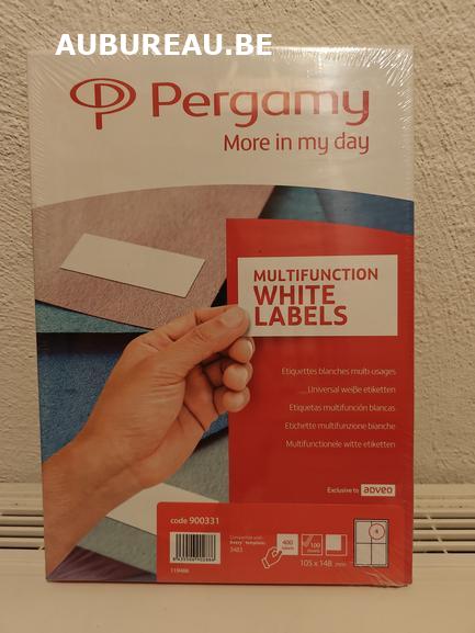 Bte d'étiquettes Pergamy