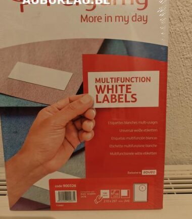 Bte d'étiquettes Pergamy