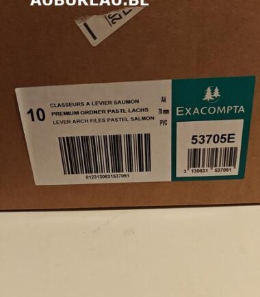 Classeurs à levier EXACOMPTA - boîte de 10 pièces