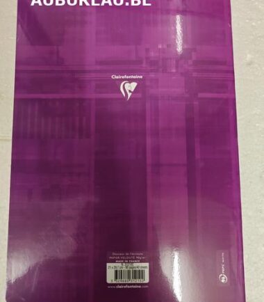 Cahier A4 quadrillé 10x10 PAPIER VÉLOUTE 90 g/m²