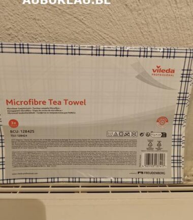 Pqt de 3 torchons microfibre Tea Towel Vileda