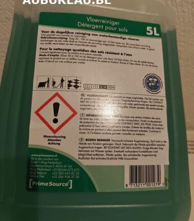Détergent pour sols en bidon de 5 litres