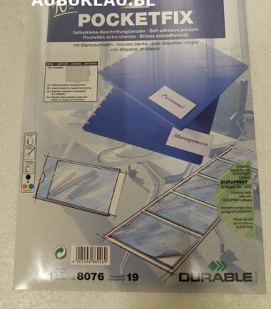 Pochettes autocollantes