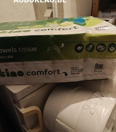 Essuie-mains Satino Confort Pli-Z 21x24cm 2 épaisseurs 3750 pièces