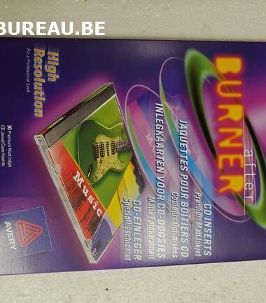 JAQUETTES POUR BOÎTIERS CD