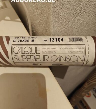 Rouleau papier calque 40/45 G/M2