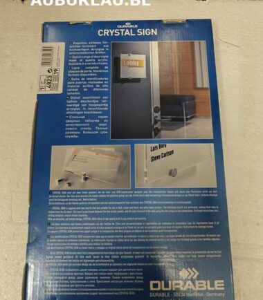 Plaque de porte DURABLE