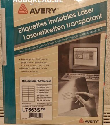 Bte d'étiquettes marque AVERY