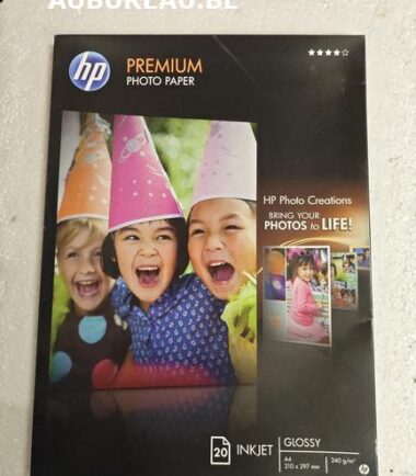 Pochette de 20 feuilles A4 glossy