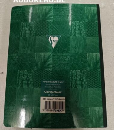 Cahier 384 pages PAPIER VÉLOUTÉ 90 g/m²-