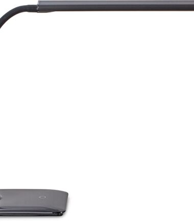 MAULPIRRO LUMINAIRE DE BUREAU, LED, DIMABLE, AVEC SOCLE, NOIR