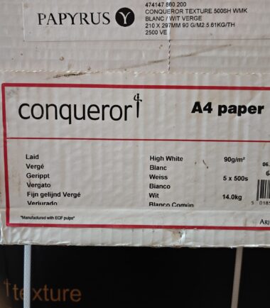 Ensemble de papier CONQUEROR