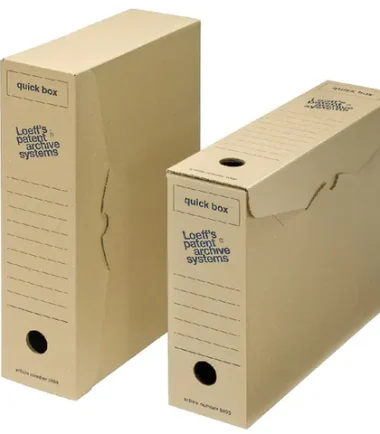 Boîte archives Loeff Quick Box 3000 A4 - 335x240x80mm