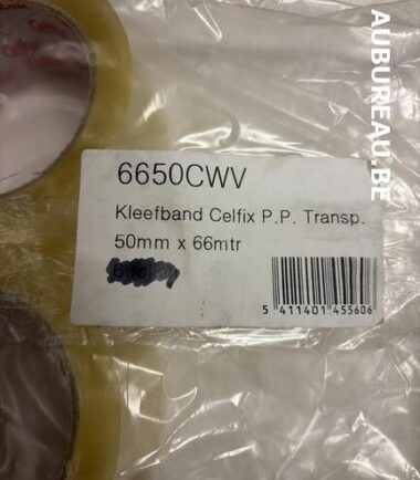 6650CWV-Rouleaux d’adhésif transparent Celfix