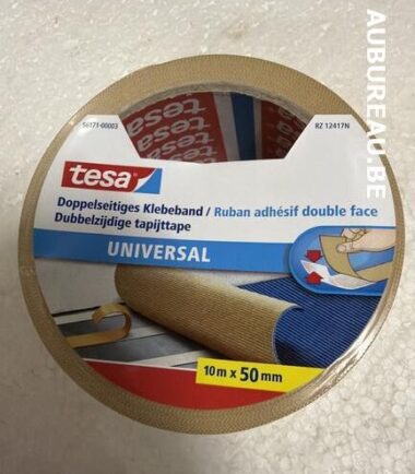 Doppelseitiges Klebeband / Ruban adhésif double face-Rouleaux Tesa double face 10M x 50 mm