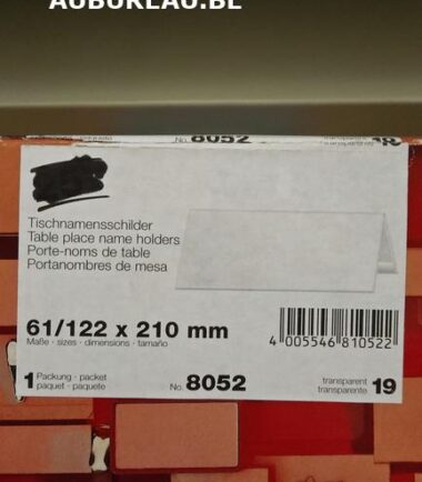 Porte noms de table Durable réf 8052