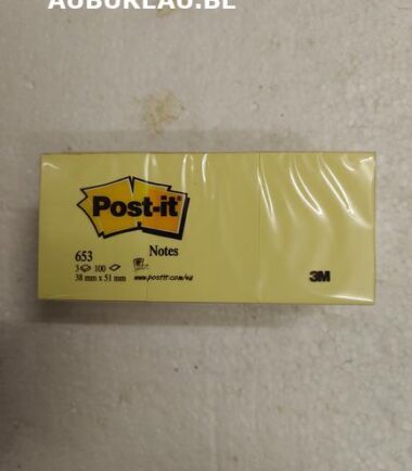 Post-it réf. 653 - 38 x 51 mm