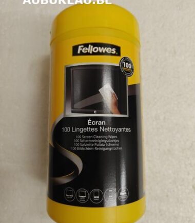 Bte de 100 lingettes nettoyantes pour écran