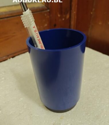 P.SYNERGY-Pot à crayons Manade bleu