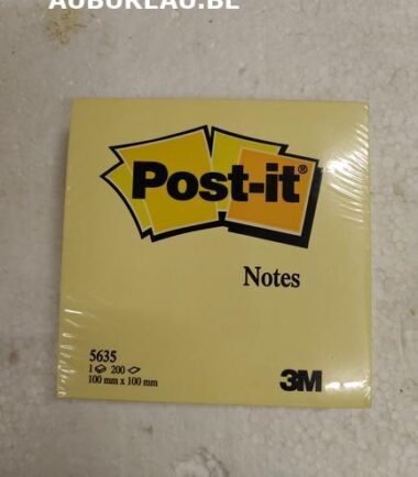 Post-it 5635 - FT 101 X 101 MM, JAUNE, BLOC DE 200 FEUILLES