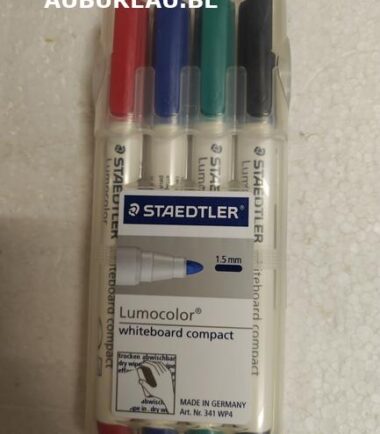 Pochette de 4 feutres pour tableau blanc