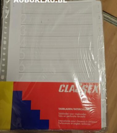 Jeu d'intercalaires de 10 Classex réf 14110