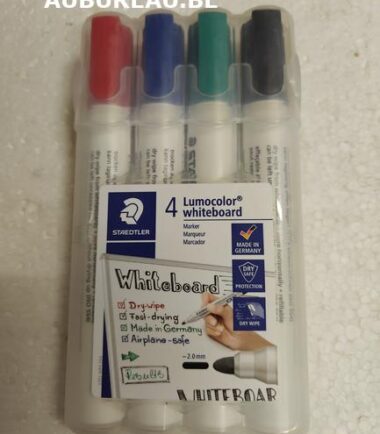 Pochette de 4 feutres pour tableau blanc